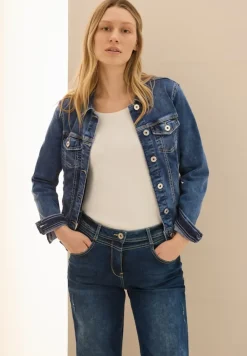 Jeansjacke mid blue wash