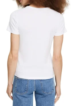 Jersey-Shirt aus 100% Organic Cotton white