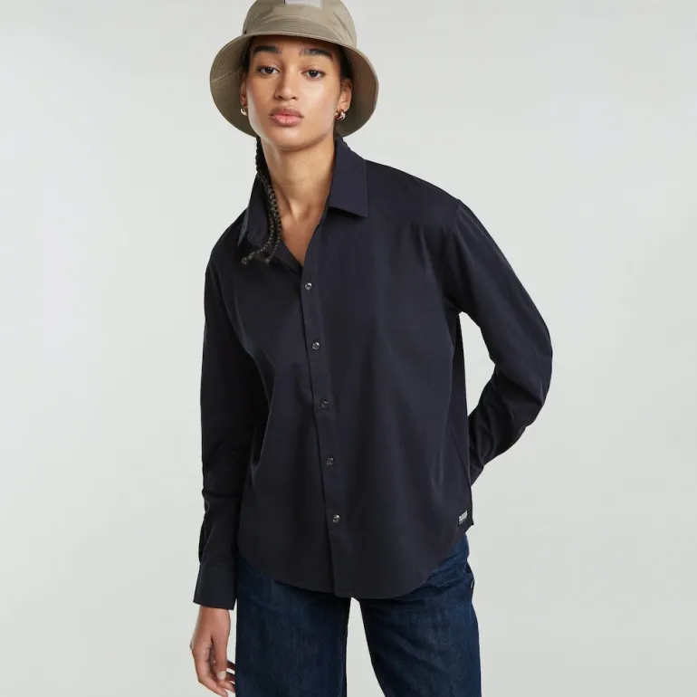 Jersey shirt ls wmn osaka blue
