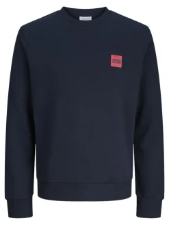 JJBRANDY SWEAT CREW NECK LN sky captain