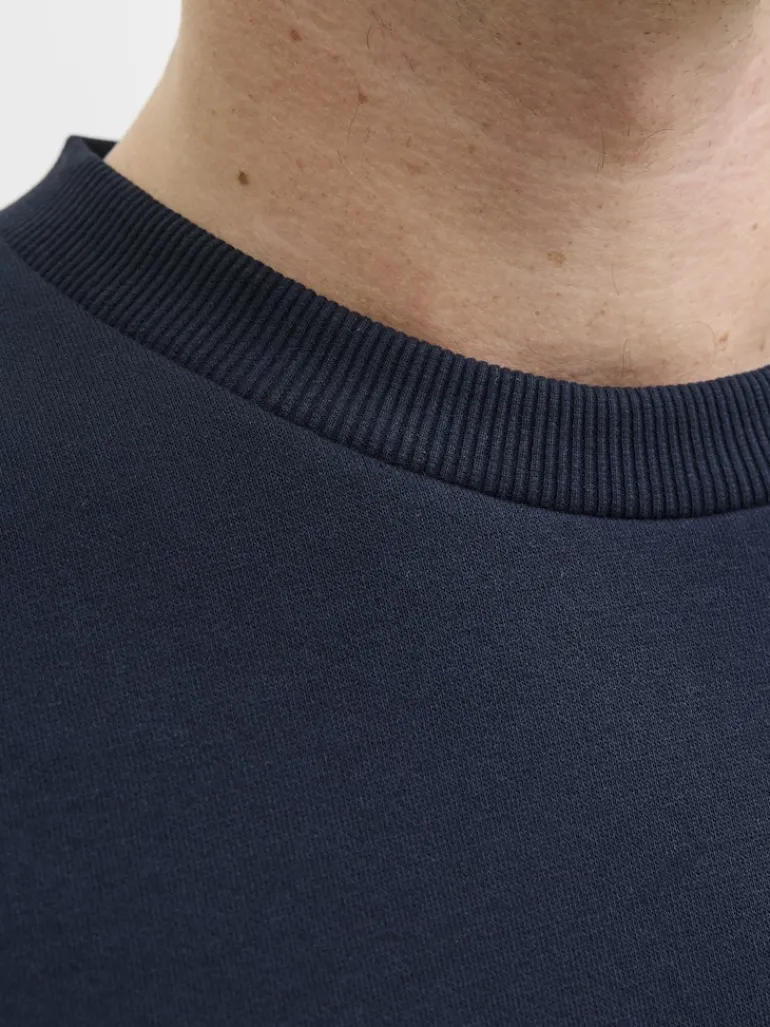 JJBRANDY SWEAT CREW NECK LN sky captain