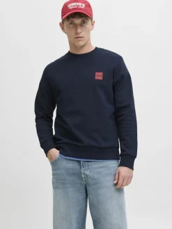 JJBRANDY SWEAT CREW NECK LN sky captain