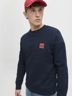 JJBRANDY SWEAT CREW NECK LN sky captain
