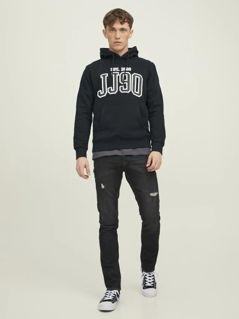 JJCEMB SWEAT HOOD black