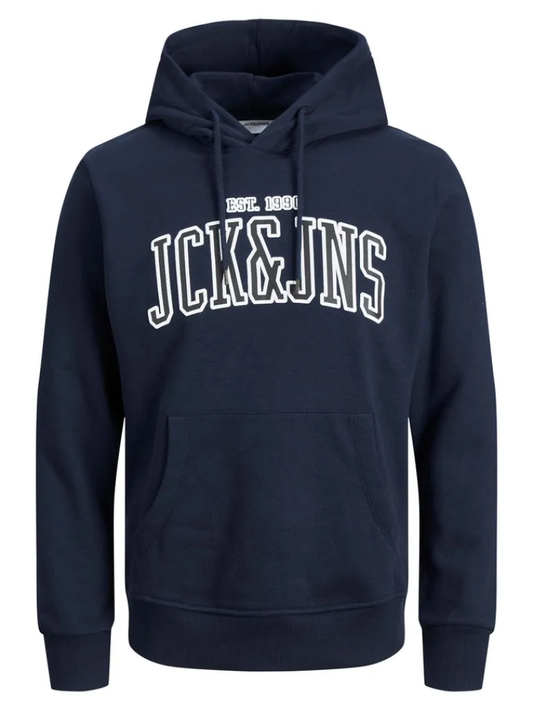 JJCEMB SWEAT HOOD navy blazer
