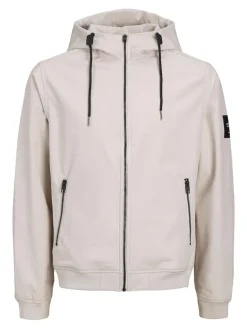 JJEBASIC SOFTSHELL HOOD NOOS moonbeam