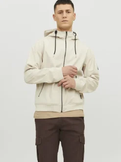 JJEBASIC SOFTSHELL HOOD NOOS moonbeam