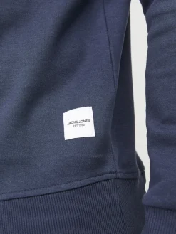 JJEBASIC SWEAT CREW NECK NOOS navy blazer
