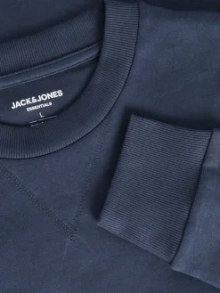 JJEBASIC SWEAT CREW NECK NOOS navy blazer
