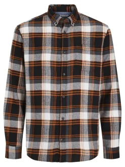 JJECLASSIC AUTUMN CHECK SHIRT LS SN hawaiian sunset