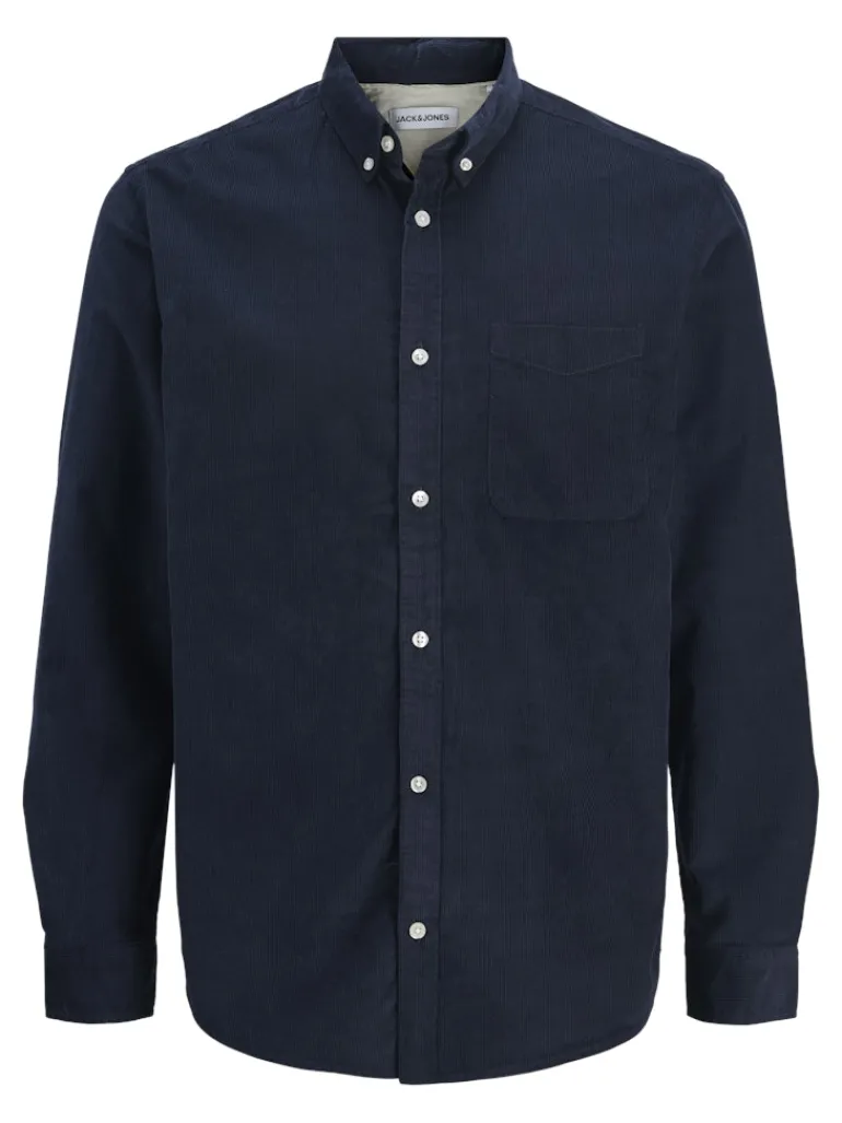 JJECLASSIC CORD SHIRT L/S SN sky captain