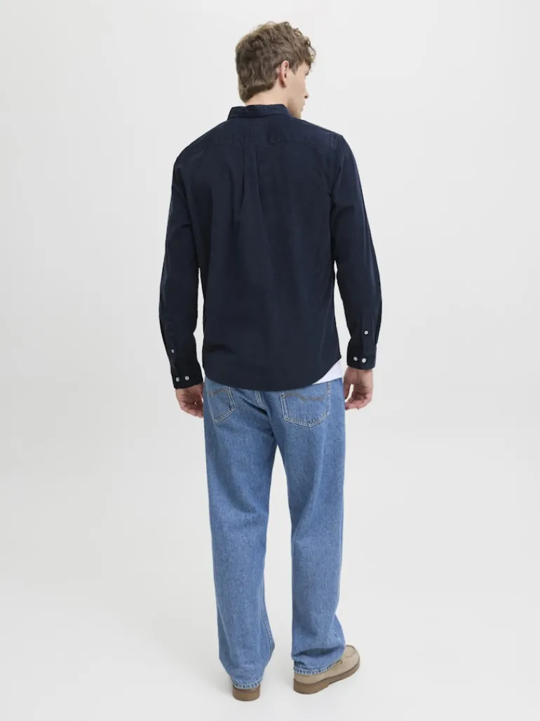 JJECLASSIC CORD SHIRT L/S SN sky captain