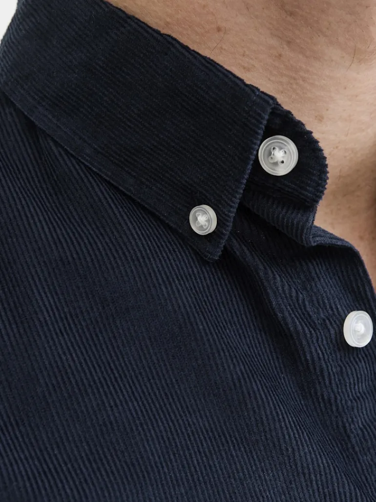 JJECLASSIC CORD SHIRT L/S SN sky captain