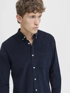 JJECLASSIC CORD SHIRT L/S SN sky captain