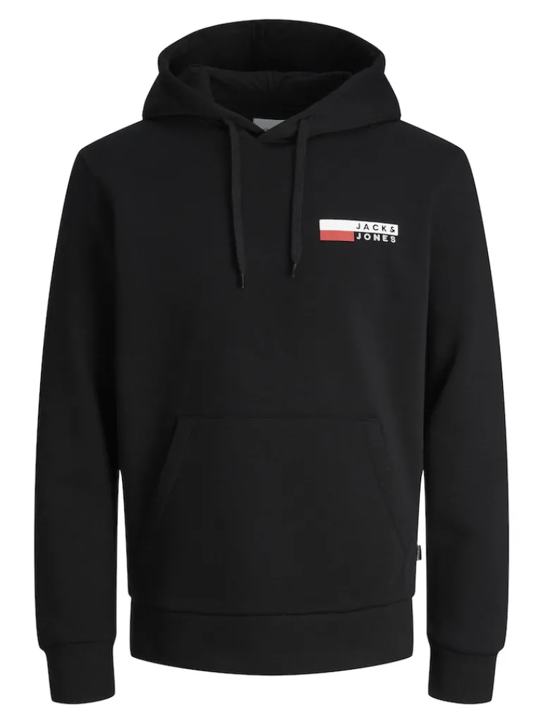 JJECORP LOGO SWEAT HOOD PLAY NOOS black1