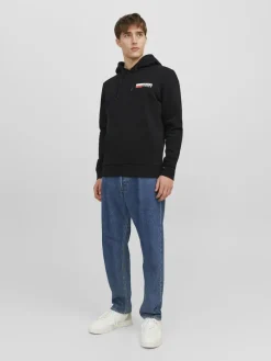 JJECORP LOGO SWEAT HOOD PLAY NOOS black1