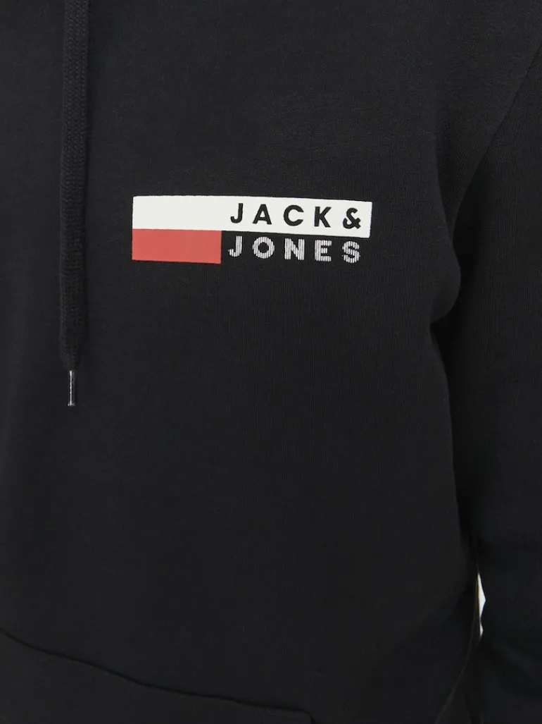 JJECORP LOGO SWEAT HOOD PLAY NOOS black1