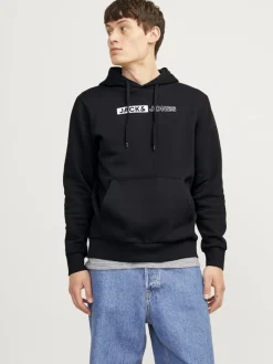 JJECORP LOGO SWEAT HOOD PLAY NOOS black2