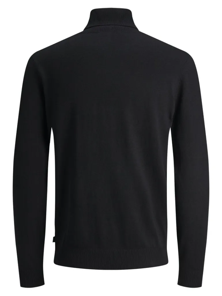 JJEEMIL KNIT ROLL NECK NOOS black