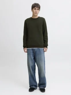 JJEGLOBE KNIT CREW NECK NOOS duffel bag