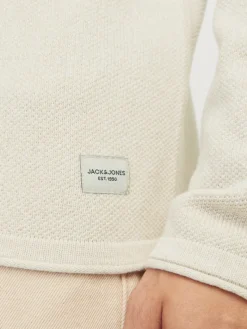 JJEHILL KNIT CREW NECK NOOS mulch2