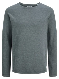 JJEHILL KNIT CREW NECK NOOS stormy weather