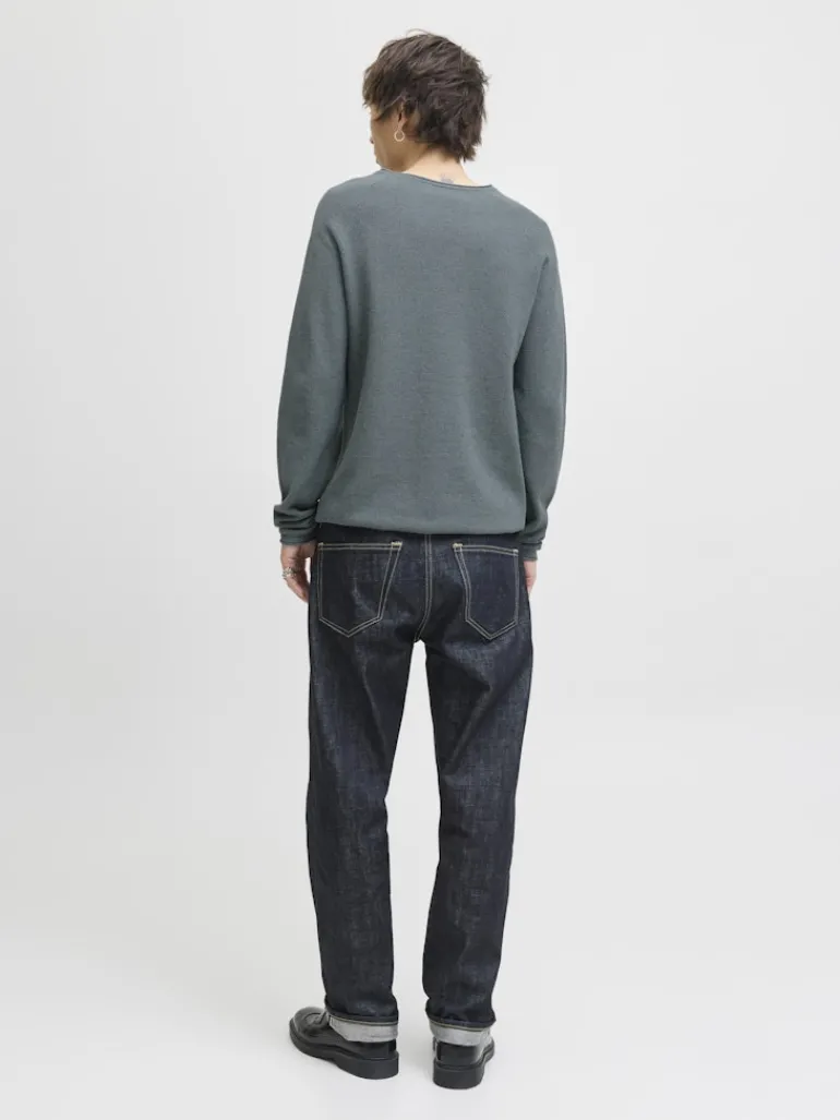 JJEHILL KNIT CREW NECK NOOS stormy weather