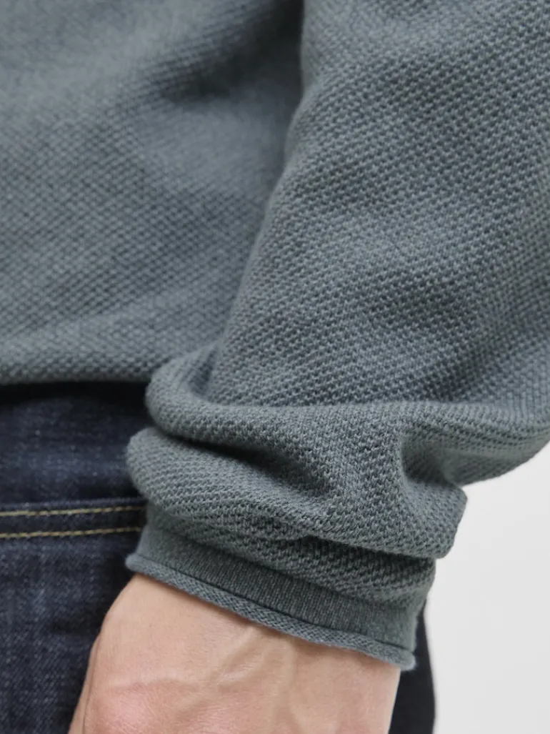 JJEHILL KNIT CREW NECK NOOS stormy weather