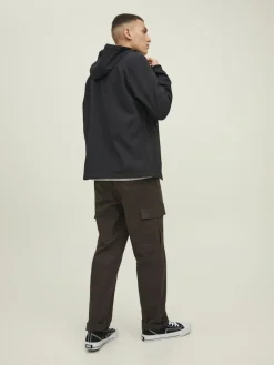 JJEMARVIN HOOD SOFTSHELL NOOS black