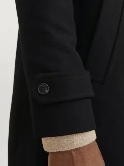 JJEMELTON WOOL BLEND COAT SN black