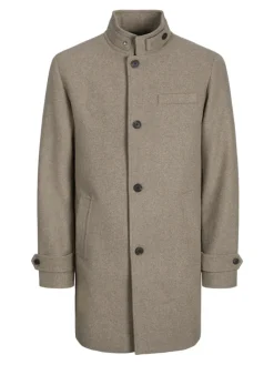JJEMELTON WOOL BLEND COAT SN greige