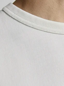 JJEORGANIC BASIC SWEAT CREW NECK NOOS cloud dancer