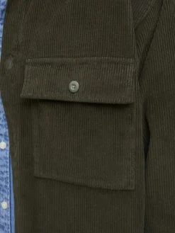JJEPERFECT CORDUROY OVERSHIRT LS SN rosin