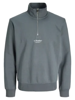 JJESOHO SWEAT QUARTER ZIP HN NOOS stormy weather