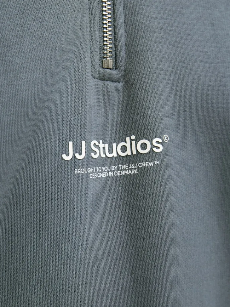 JJESOHO SWEAT QUARTER ZIP HN NOOS stormy weather
