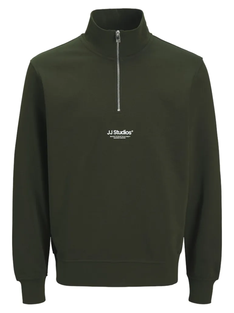 JJESOHO SWEAT QUARTER ZIP HN NOOS duffel bag