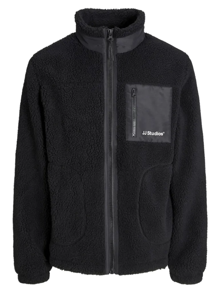 JJESOHO TEDDY JACKET NOOS black
