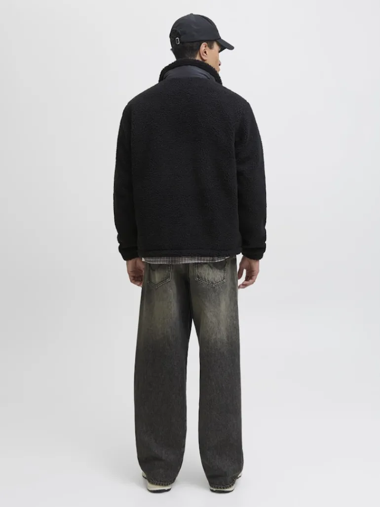 JJESOHO TEDDY JACKET NOOS black