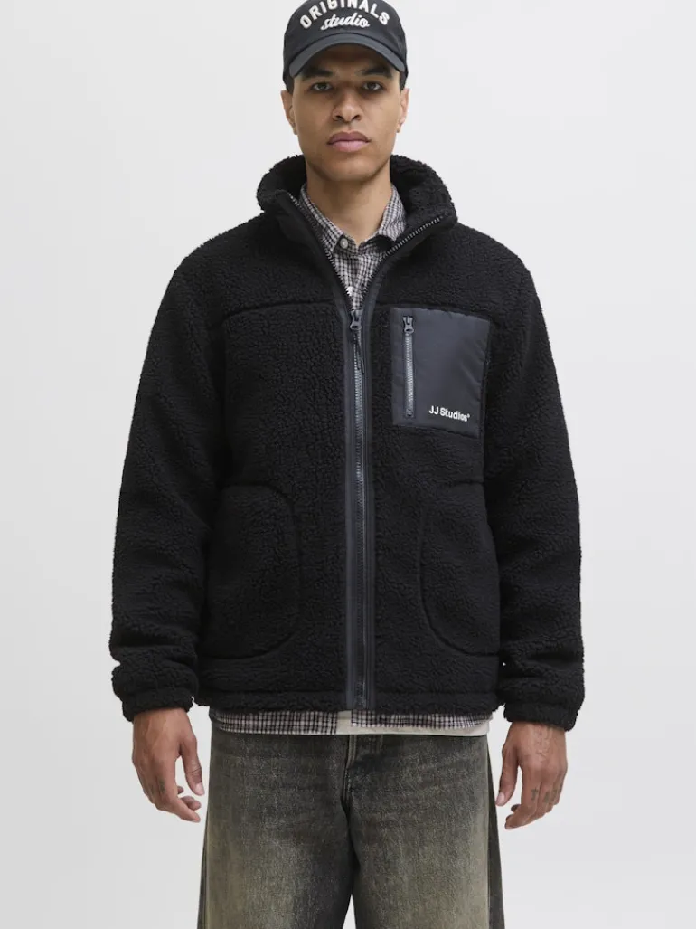 JJESOHO TEDDY JACKET NOOS black