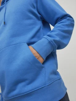 JJESTAR BASIC SWEAT HOOD NOOS french blue