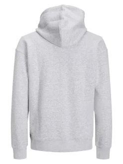 JJESTAR BASIC SWEAT HOOD NOOS light grey melange
