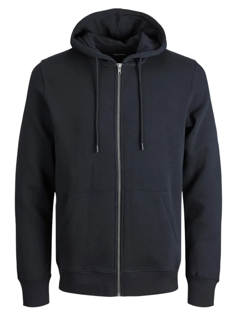 JJESTAR BASIC SWEAT ZIP HOOD NOOS black