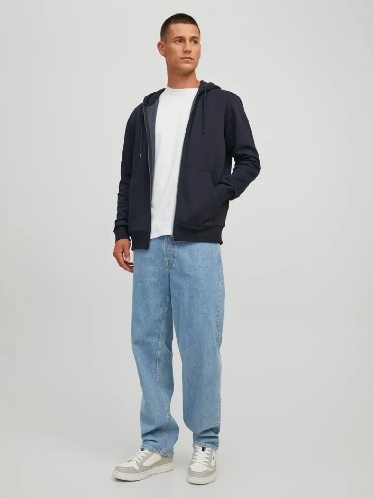 JJESTAR BASIC SWEAT ZIP HOOD NOOS black
