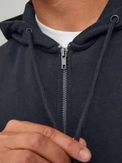 JJESTAR BASIC SWEAT ZIP HOOD NOOS black