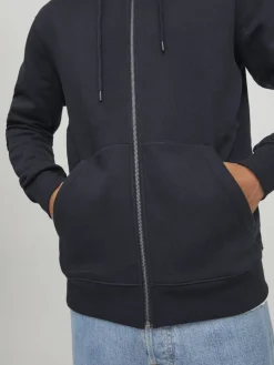 JJESTAR BASIC SWEAT ZIP HOOD NOOS black