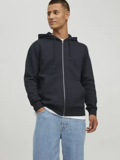 JJESTAR BASIC SWEAT ZIP HOOD NOOS black