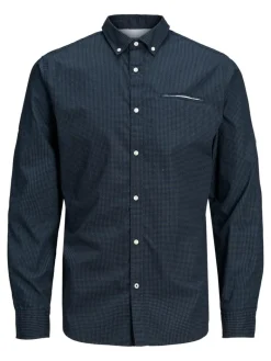 JJETAPE DETAIL SHIRT L/S S20 STS navy blazer