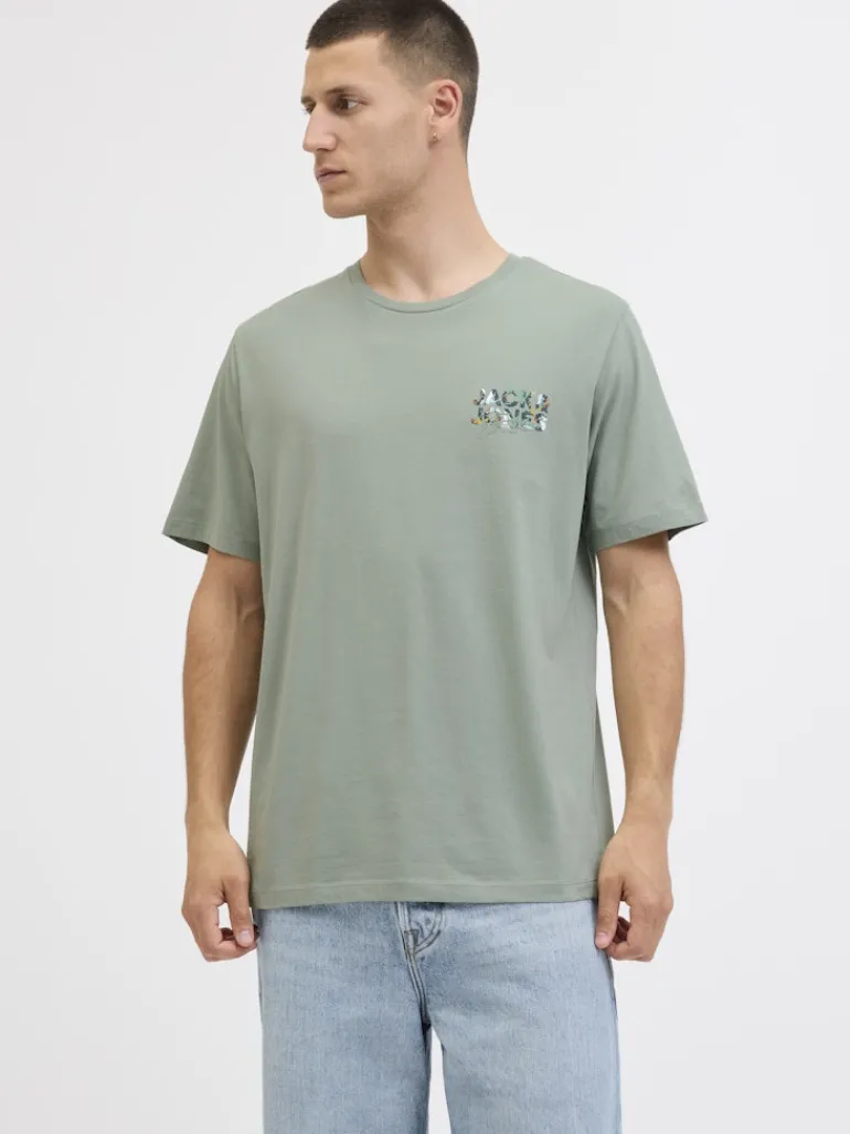 JJGEPLAS TEE SS CREW NECK LN iceberg green