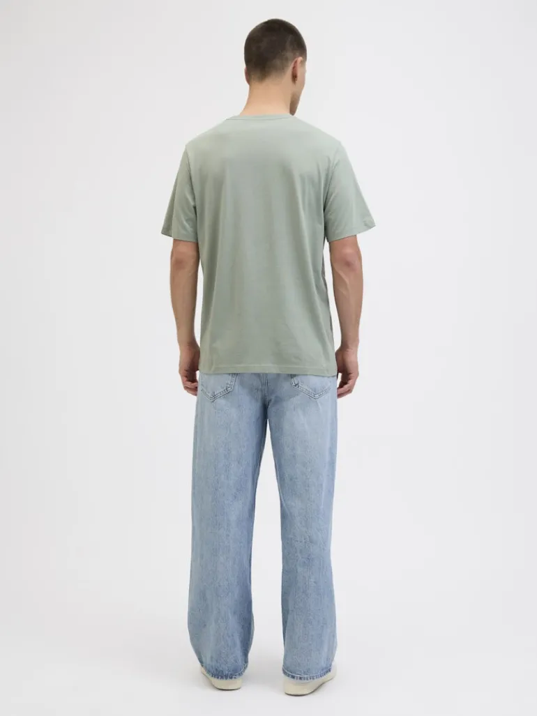 JJGEPLAS TEE SS CREW NECK LN iceberg green