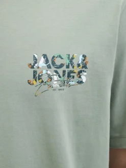 JJGEPLAS TEE SS CREW NECK LN iceberg green